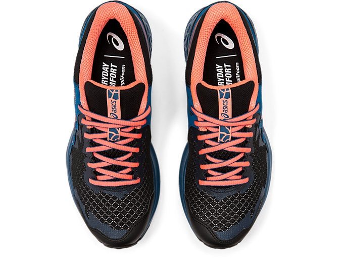Asics Gel Sonoma 4 кроссовки для бега женские синие-черные - 4