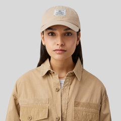 Бейсболка Alpha Industries Battlewash Cap Vintage Khaki (Бежевый)