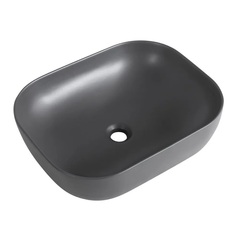 BelBagno BB1302-H311 Раковина керамическая накладная, 40x50, цвет: серый фото