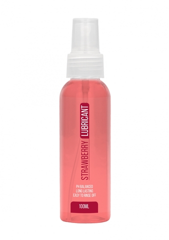 Ароматический лубрикант Клубника  Strawberry Lubricant - 100 ml