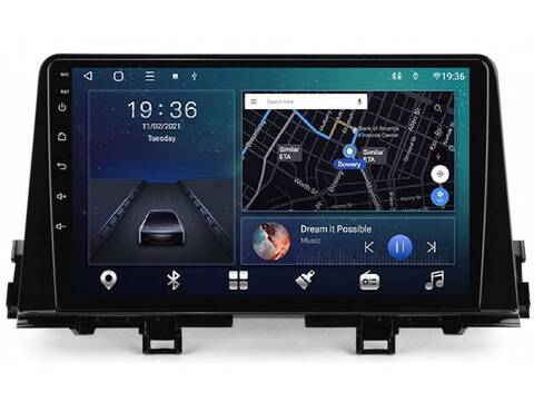Магнитола Kia Picanto (2017-2020) Android 11 3/32GB QLED DSP 4G модель TK-756TS18