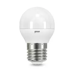Лампа Gauss Globe 7W E27 550 lm 4100К  шаг. диммирование 105102207-S