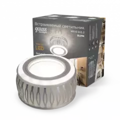 Св-к Gauss LED Backlight BL094 Круг 3W GU5.3 3000K белый/белый