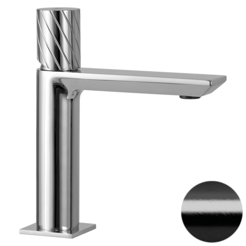 Remer Edge EG710CFP Смеситель для раковины, цвет: чёрный