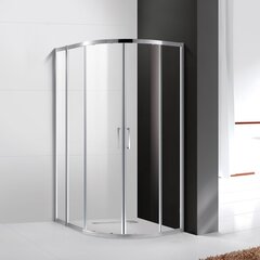 Cezares MOLVENO-RH-2-110/80-P-CR Душевой уголок, цвет: хром фото