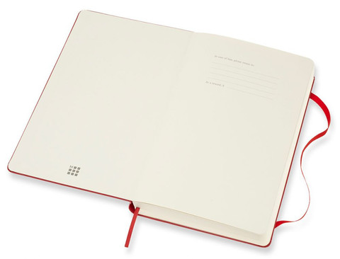 Ежедневник Moleskine Academic Large, цвет красный