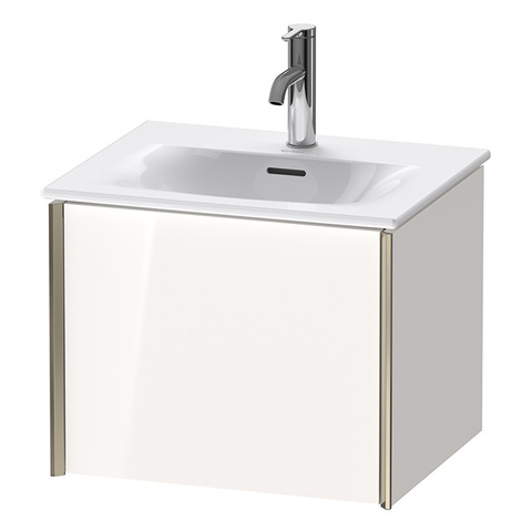 Duravit Viu 2344530000 Раковина подвесная с переливом, выпуск с керам покрытием, 1 отв под смес, 53х43см, цвет белый