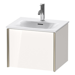 Duravit Viu 2344530000 Раковина подвесная с переливом, выпуск с керам покрытием, 1 отв под смес, 53х43см, цвет белый фото