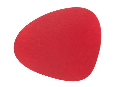 Подстановочная салфетка фигурная 37x44 см LindDNA Bull red 9874