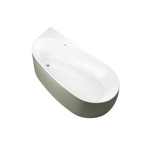 Allen Brau Priority 2.31002.20/CGM Акриловая ванна, 170x80, цвет: белый, зелёный