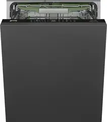 Посудомоечная машина Smeg STL7322BQL, конденсационная, 14 комплектов, встраиваемая