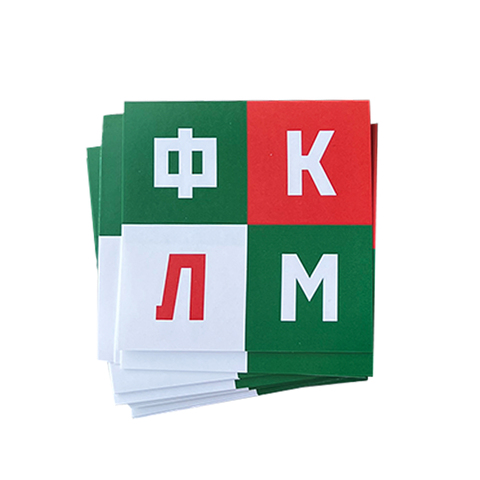 Стикеры ФКЛМ (100 штук)