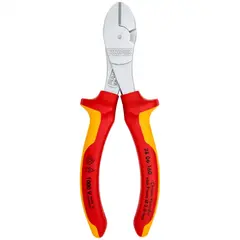 Кусачки боковые диэлектрические, силовые, 160 мм до 1000 В Knipex 74 06 160