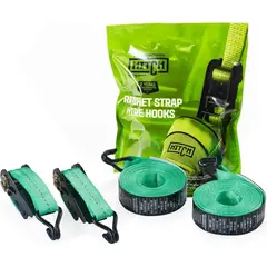 Ремень стяжной RS REGULAR 100:1000:10 (25мм, STF100DaN, 1Т, 10М), комплект 2шт HITCH SZ067693
