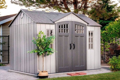 Сарай пластиковый LifeTime WoodLook (6.61 кв.м)
