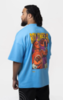 Футболка Ring × Boxraw Roy Jones Jr Oversized Голубой