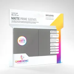 Протекторы для карт Matte Prime Sleeves Dark Gray (100)