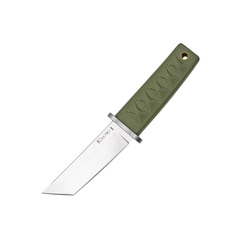 Фото Нож с фиксированным клинком Cold Steel Kyoto I Tanto, сталь 8Cr13MoV, рукоять кратон, оливковый