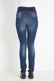 Джинсы для беременных (SLIM) 07889 синий
