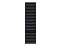 Ремешок Apple 41mm Midnight Leather Link -M/L (ML7T3ZM/A)