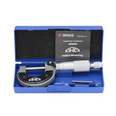 Микрометр МК 0-25мм DIN863 0,01мм Kinex K-Met 7002