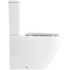 BelBagno BB2141CPR/BB870SC Унитаз-компакт безободковый, цвет: белый