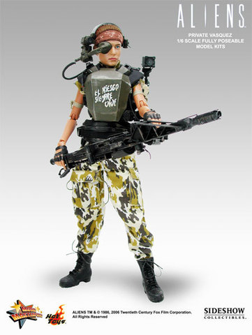 Фигурка Васкес из фильма Чужие Hot Toys 1/6