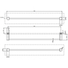 Gessi Rilievo 59566#031 Полотенцедержатель, 60 см, цвет: хром