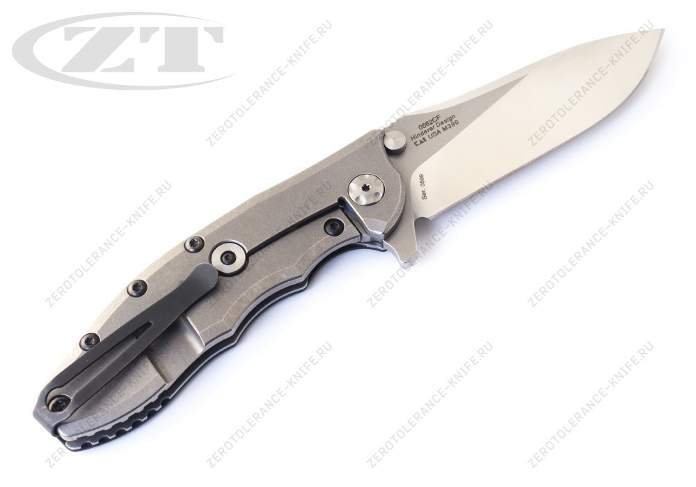 Нож Zero Tolerance 0562CF M390 Case - фотография 