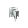 Hansgrohe Fixfit Porter Square 26486000 Шланговое подсоединение с держателем