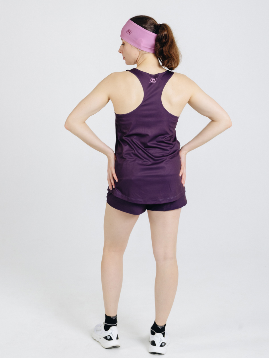 Женская беговая майка Noname Free Running Top 25 WOS lilac - 5