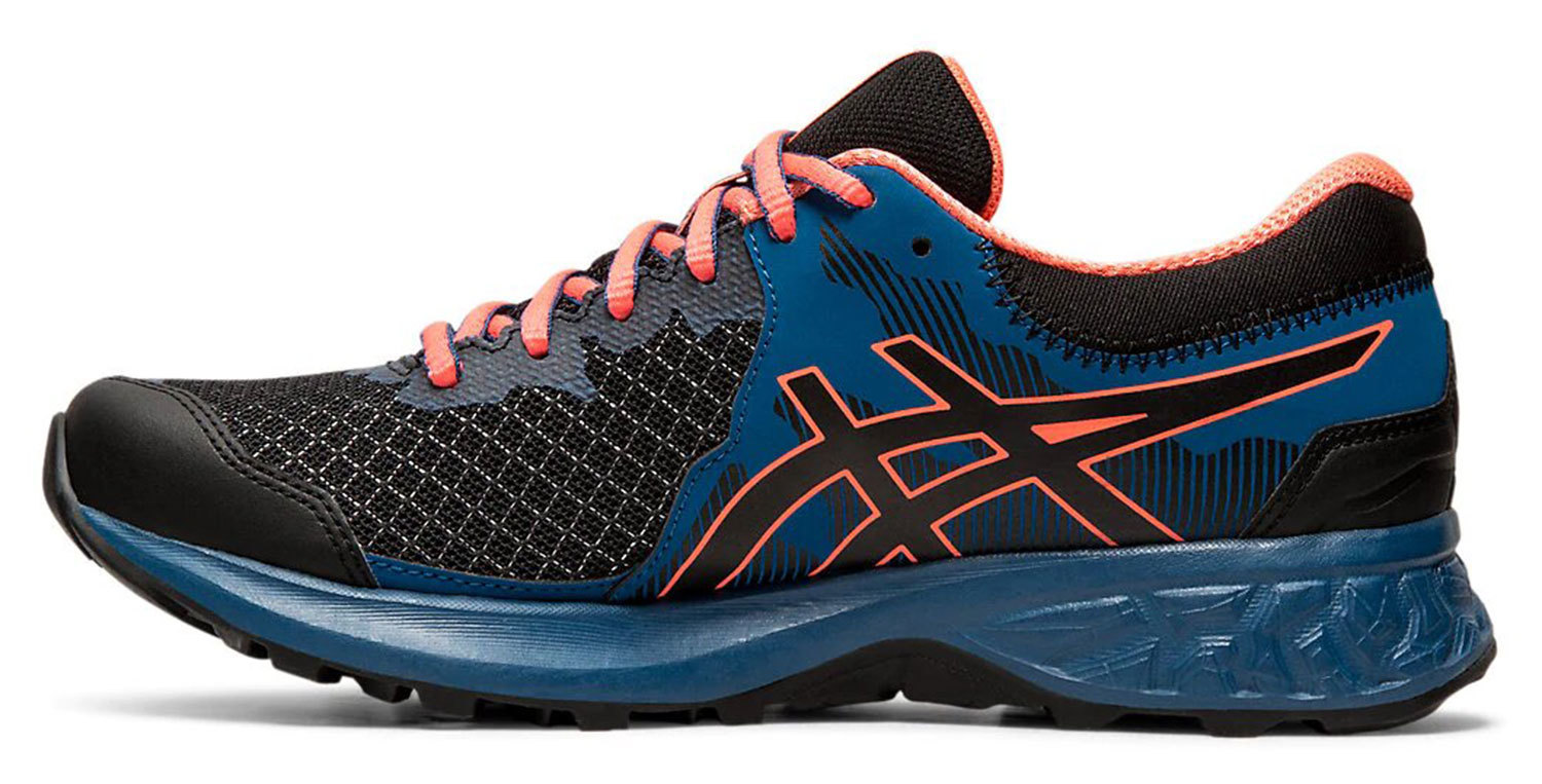 Asics Gel Sonoma 4 кроссовки для бега женские синие-черные - 5