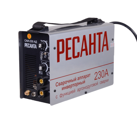 Сварочный аппарат инверторный Ресанта САИ-230 АД (аргонодуговой)