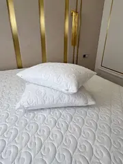 Наматрасник на резинке 160*200 см толстый мягкий