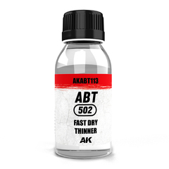 Быстросохнущий разбавитель для масляных красок AK Interactive - Abteilung 502 Fast Dry Thinner (100ml)