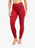 Женское теплое термобелье леггинсы Brubeck Extreme Thermo red - 2