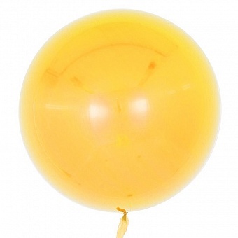 Шар К Deco Bubble (Бабл), 18''/46 см, Глянец, Желтый, 1 шт.