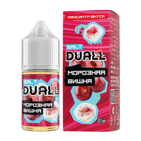 Жидкость DUALL EXTRA Salt 2% HARD 30 ml - Морозная вишня