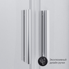 Am.Pm W90G-401-090WT Gem душевое ограждение 90х90. стекло прозрачное. профиль матовое серебро. без поддона
