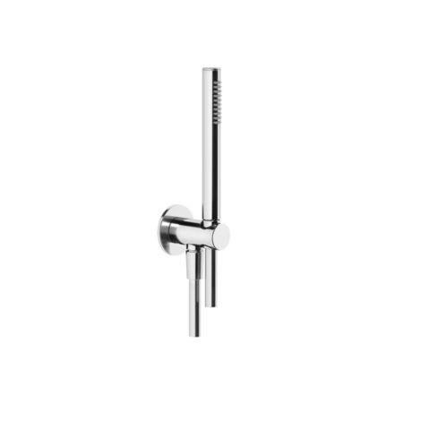 Gessi Shower Sets 63329#031 Душевой комплект, состоящий из вывода воды, держателя, шланга 1,50 м и лейки, цвет: хром