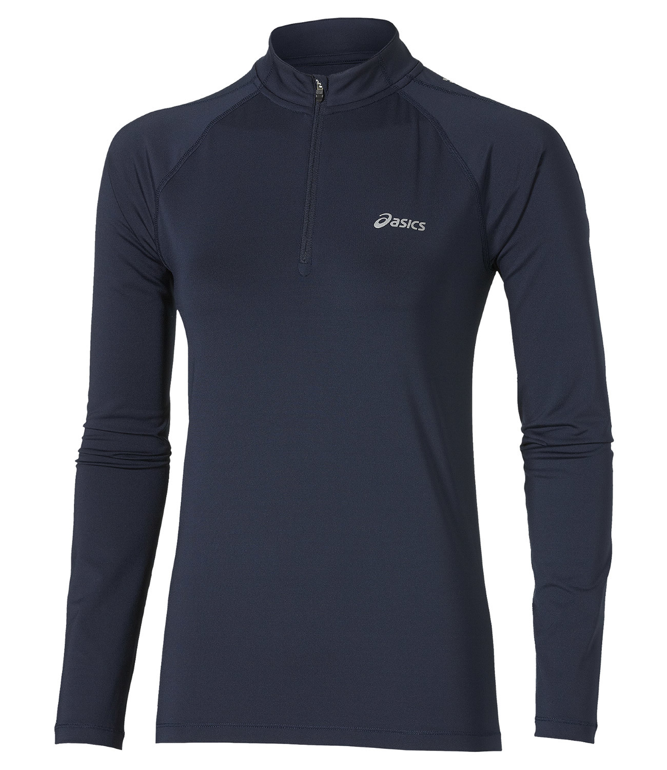 Беговая рубашка Asics LS 1/2 Zip Top женская navy - 4