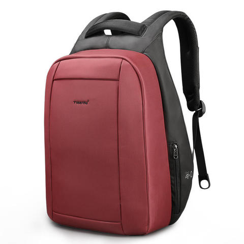 Рюкзак антивор Tigernu T-B3599 красный