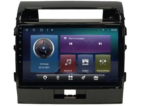 Магнитола Toyota Land Cruiser 200 (2007- 2015) Android 10 4/64GB IPS DSP 4G модель CB-2036TS10