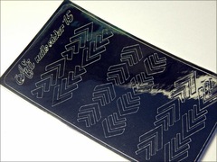 Металлизированные наклейки Arti nails Stiker цвет серебро №15 Металлизированные наклейки Arti nails Stiker цвет серебро №15
