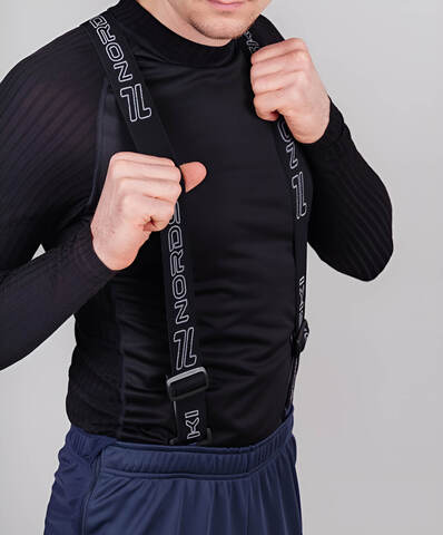 Мужские разминочные лыжные брюки Nordski Premium blueberry