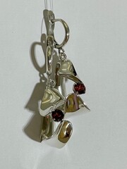 Сенга (серьги из серебра)