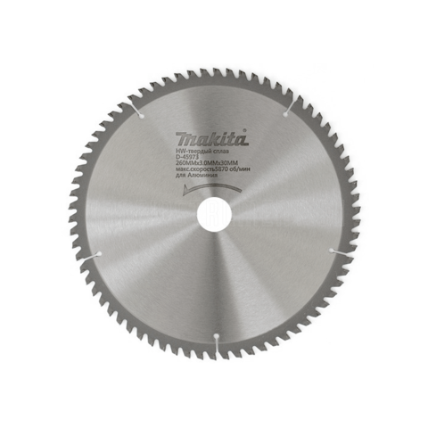 Диск по алюминию 260x30x1.8x100T Makita D-03975