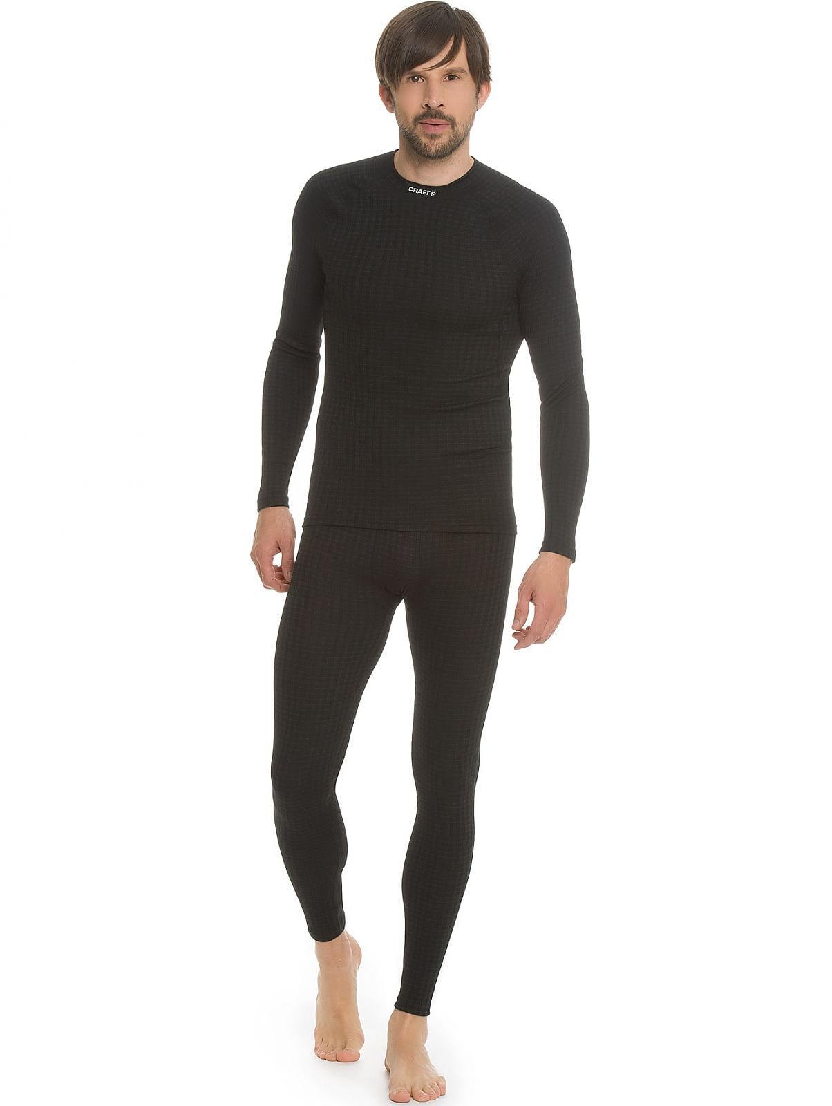 Комплект термобелья Craft Warm Wool мужской Black