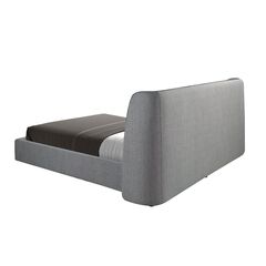 Кровать 7145 из темно-серой ткани