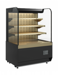 Кондитерская витрина Carboma KR70 VM 1,3-2 STANDARD открытая, горка (RADIUS) (9005-0109)